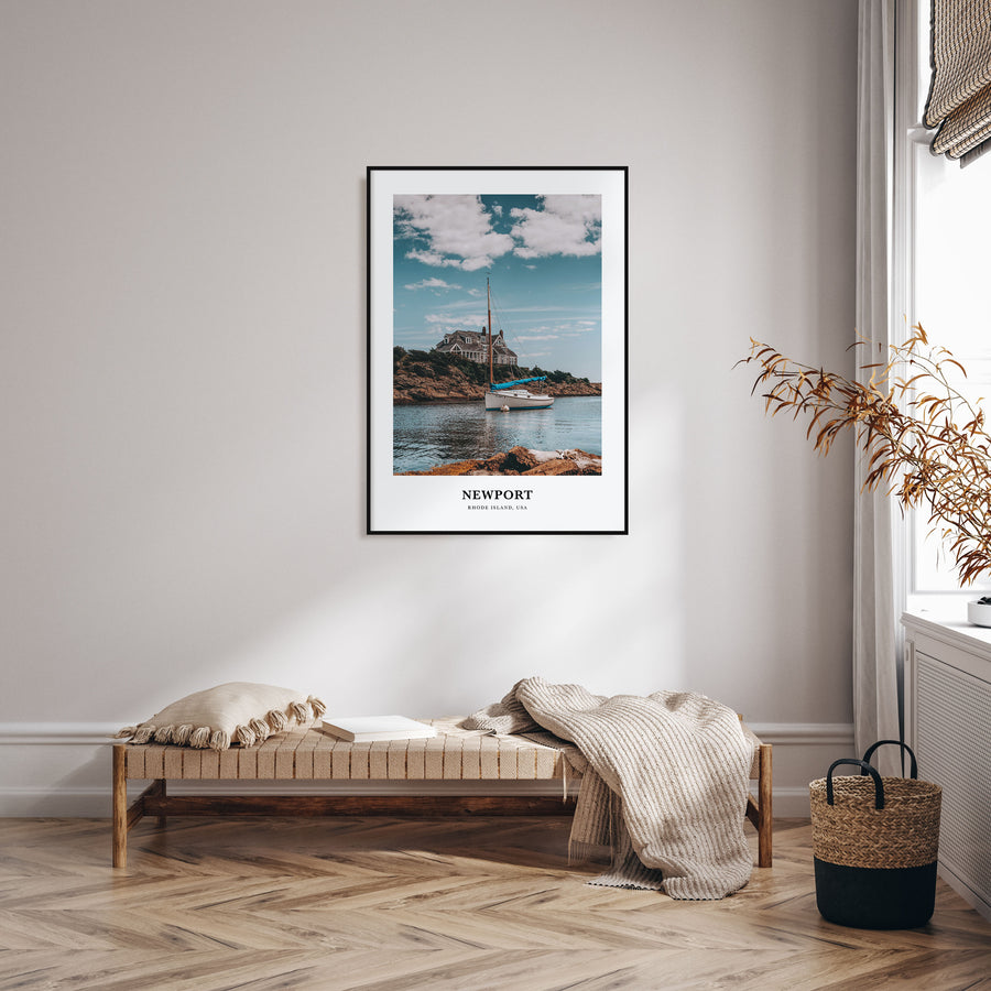 Newport Portrait Color Poster