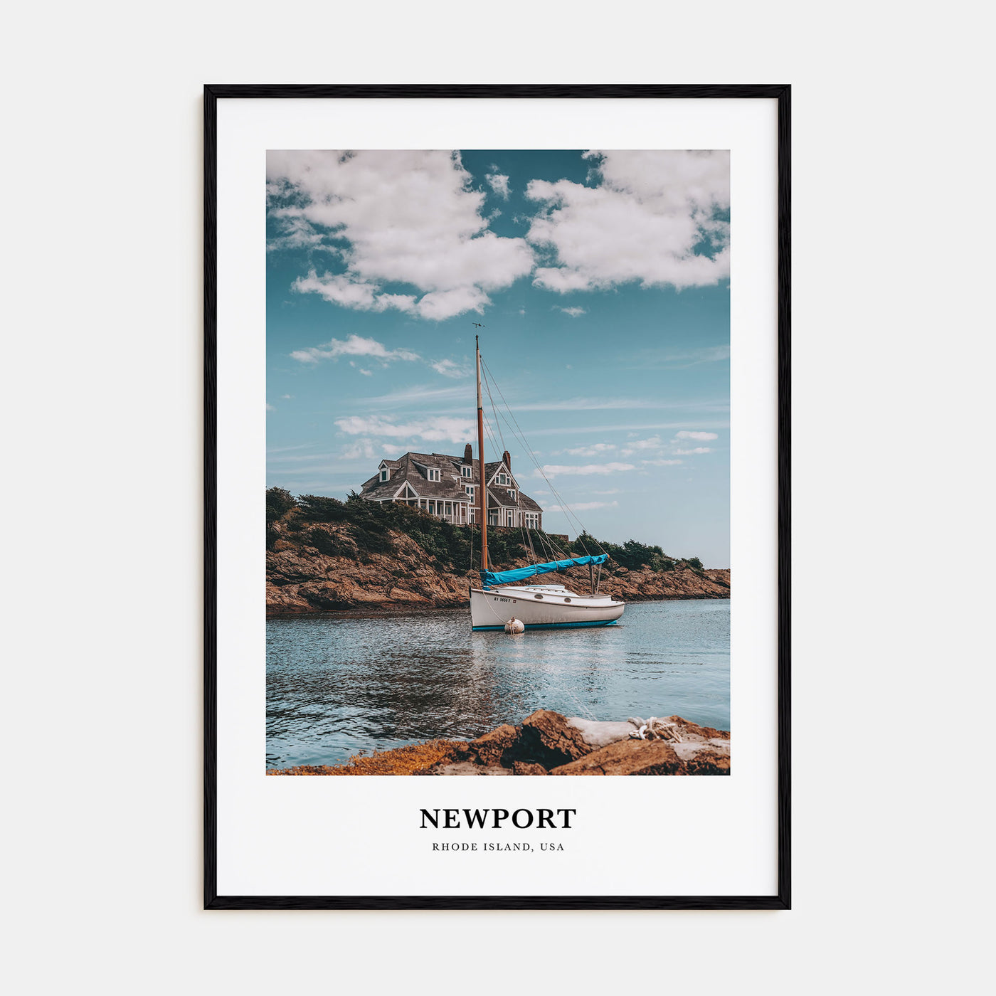 Newport Portrait Color Poster