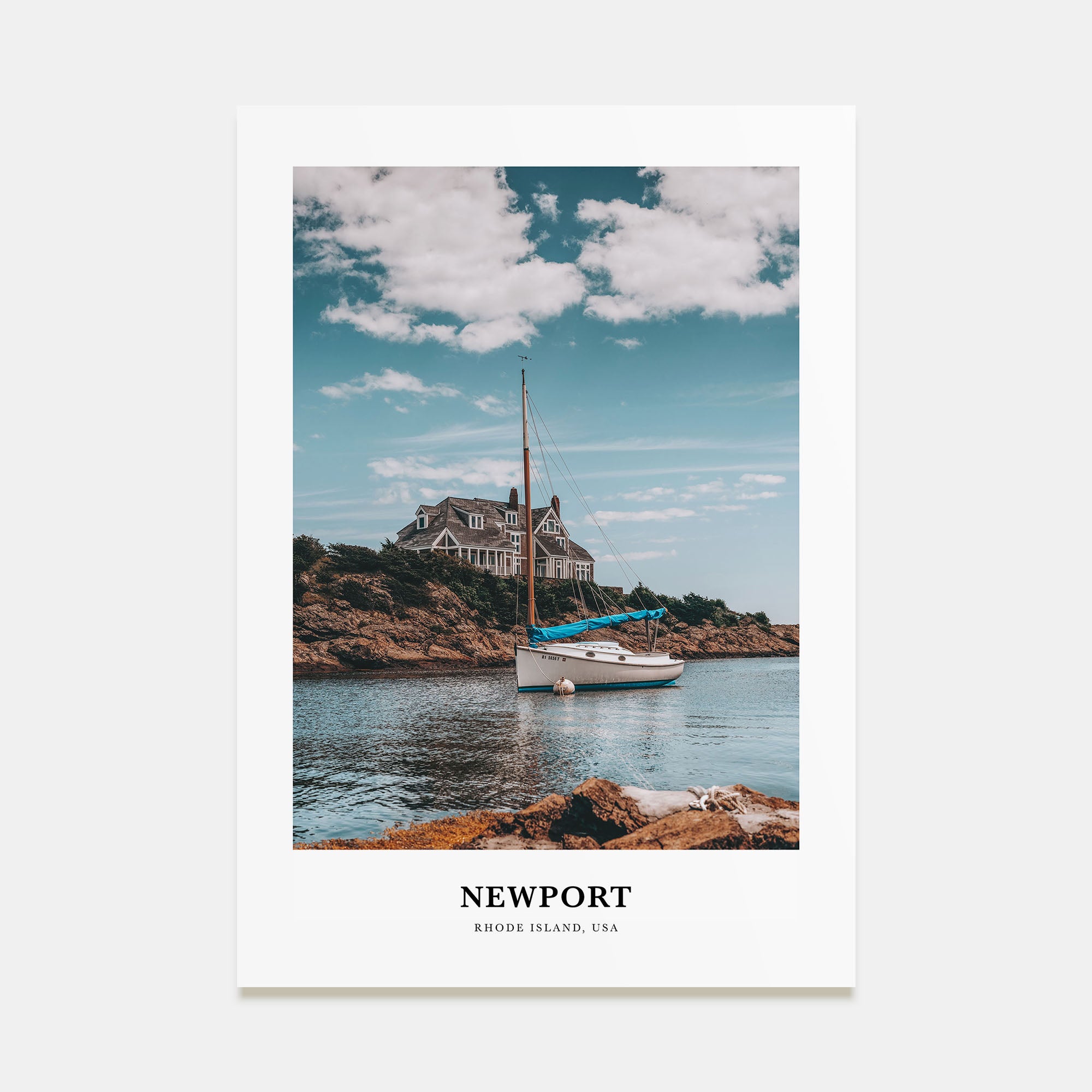 Newport Portrait Color Poster