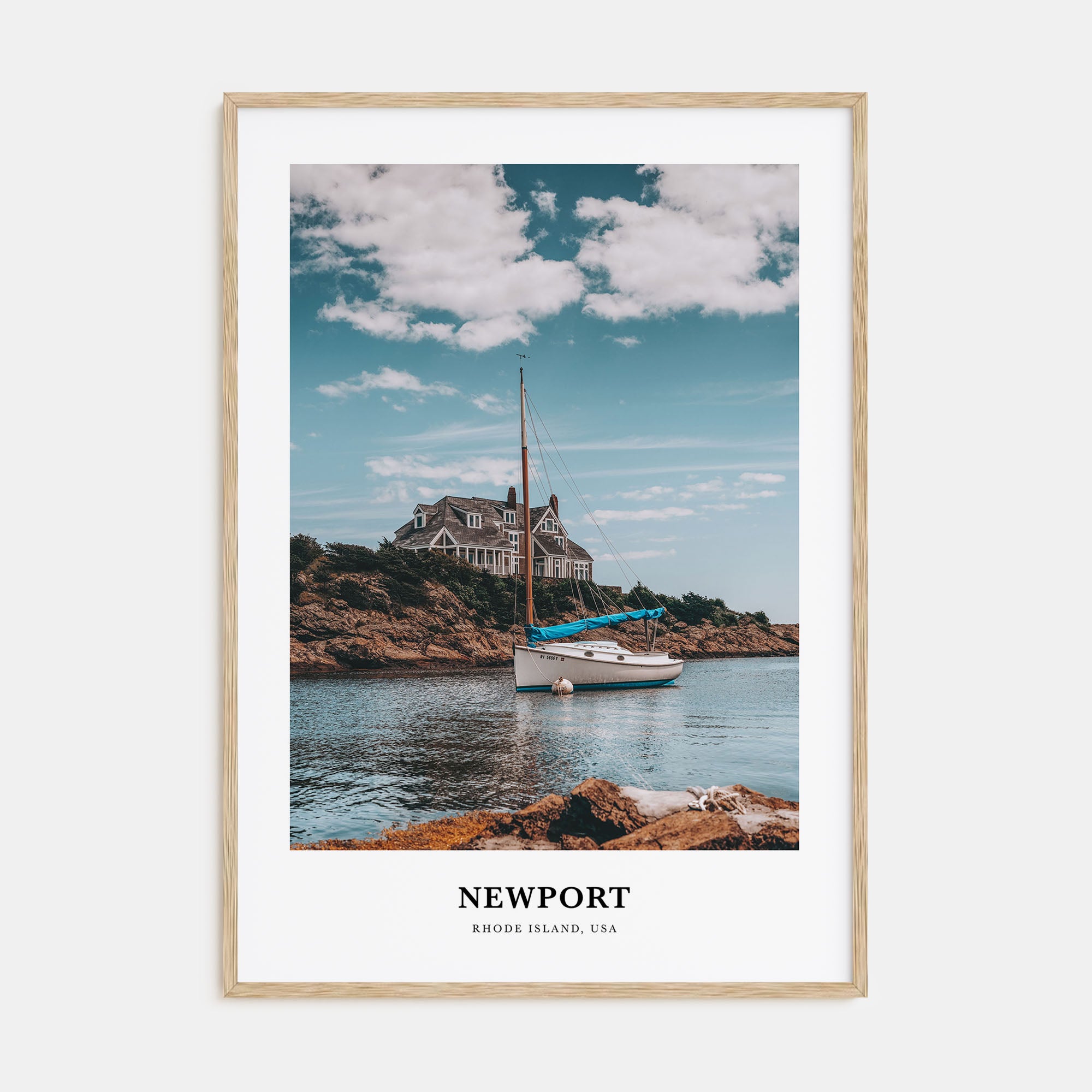 Newport Portrait Color Poster