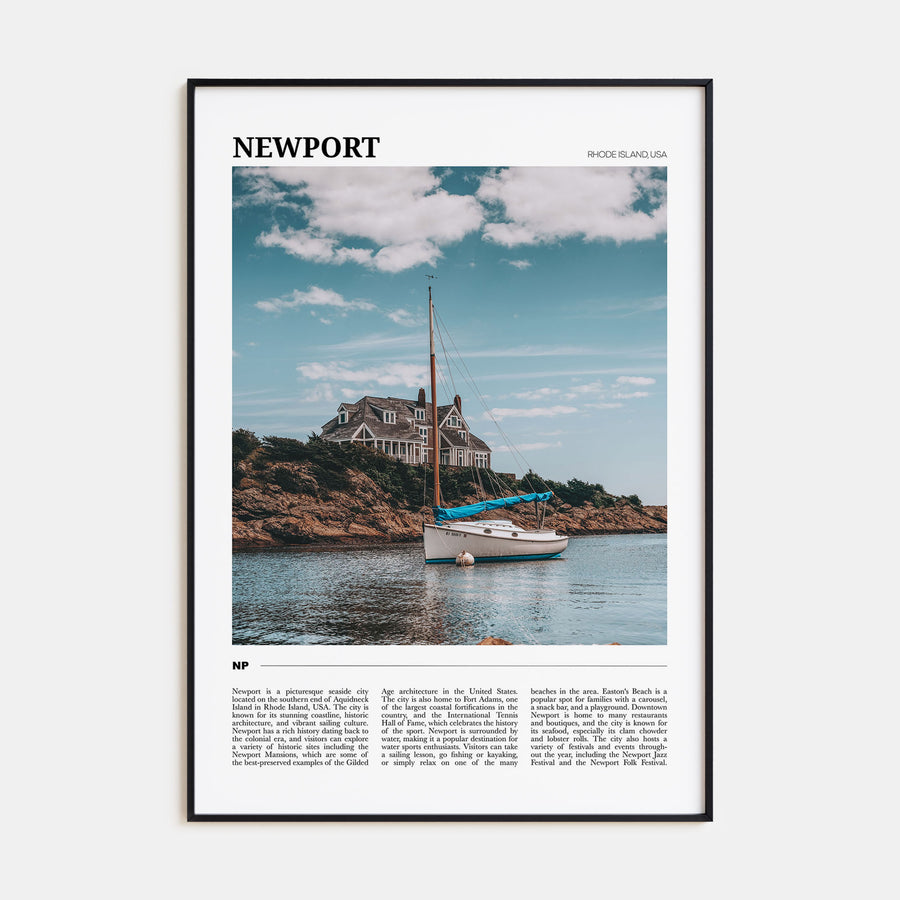 Newport Travel Color Poster