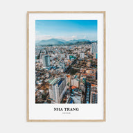 Nha Trang Portrait Color Poster