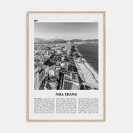Nha Trang Travel B&W Poster