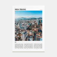 Nha Trang Travel Color Poster