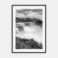 Niagara Falls, North America Photo B&W Poster