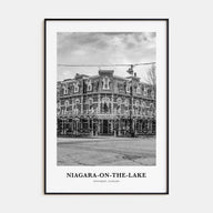 Niagara-on-the-Lake Portrait B&W Poster