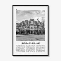Niagara On The Lake Print Black and White, Niagara on the Lake Wall Art, Niagara on the Lake Poster, Niagara on the Lake Photo,