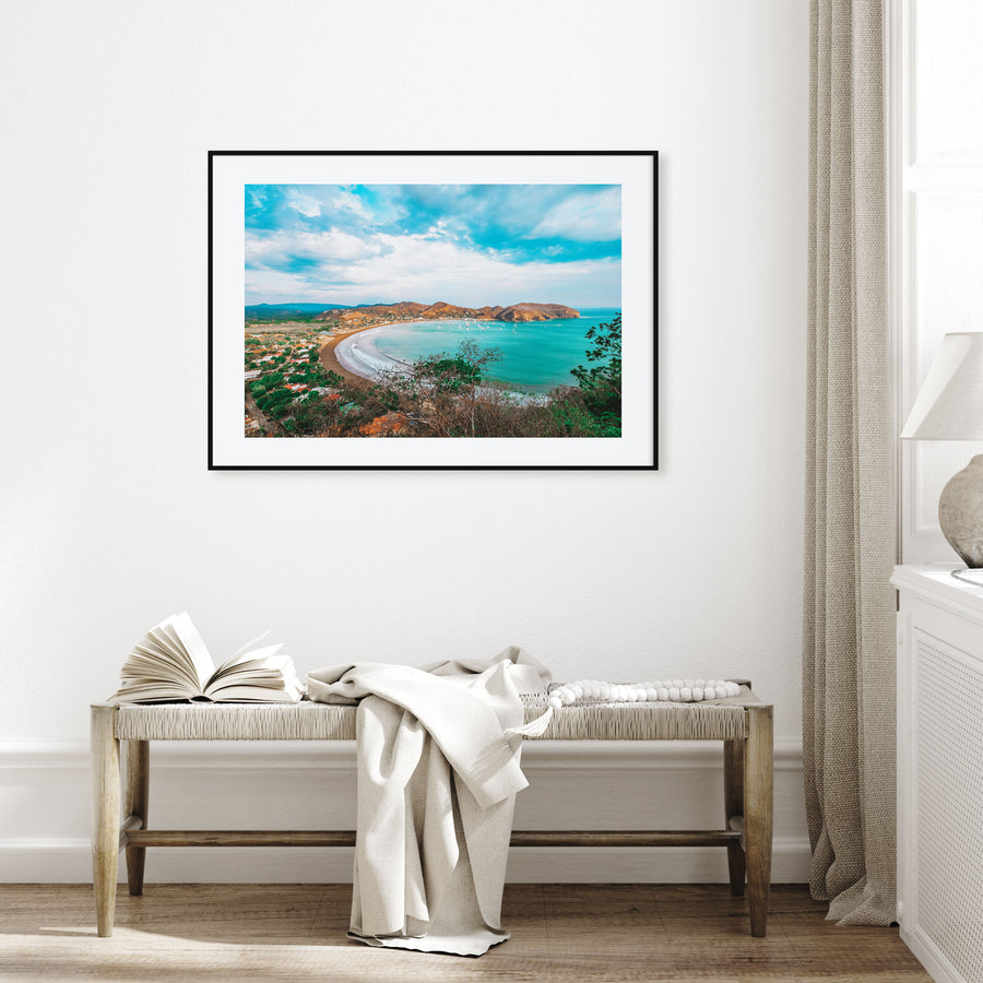Nicaragua Landscape Color Poster