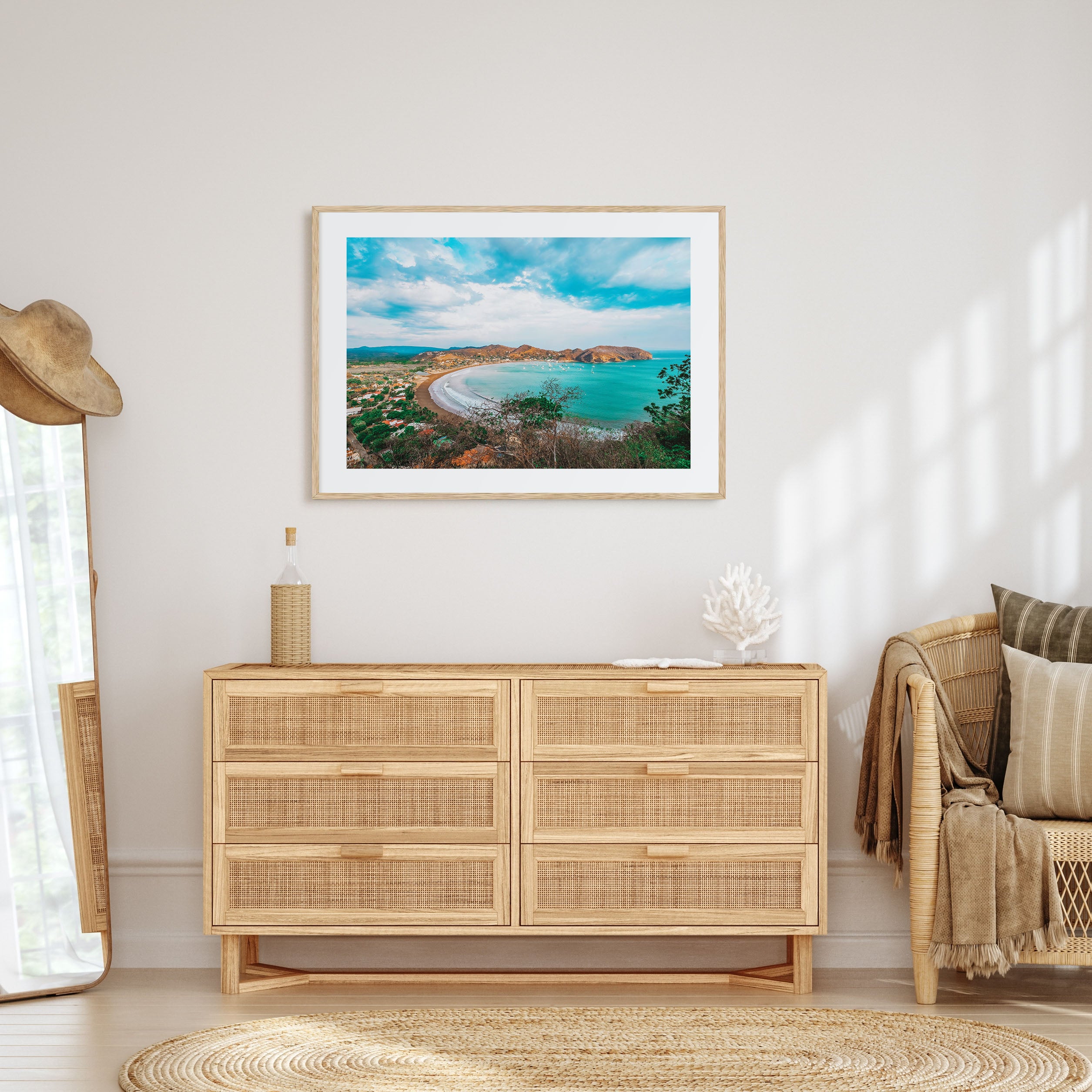 Nicaragua Landscape Color Poster
