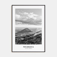 Nicaragua Portrait B&W Poster