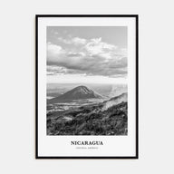 Nicaragua Portrait B&W Poster