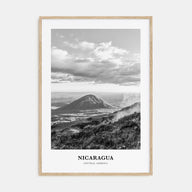 Nicaragua Portrait B&W Poster