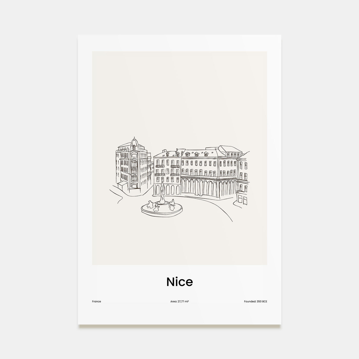Nice Drawn Poster