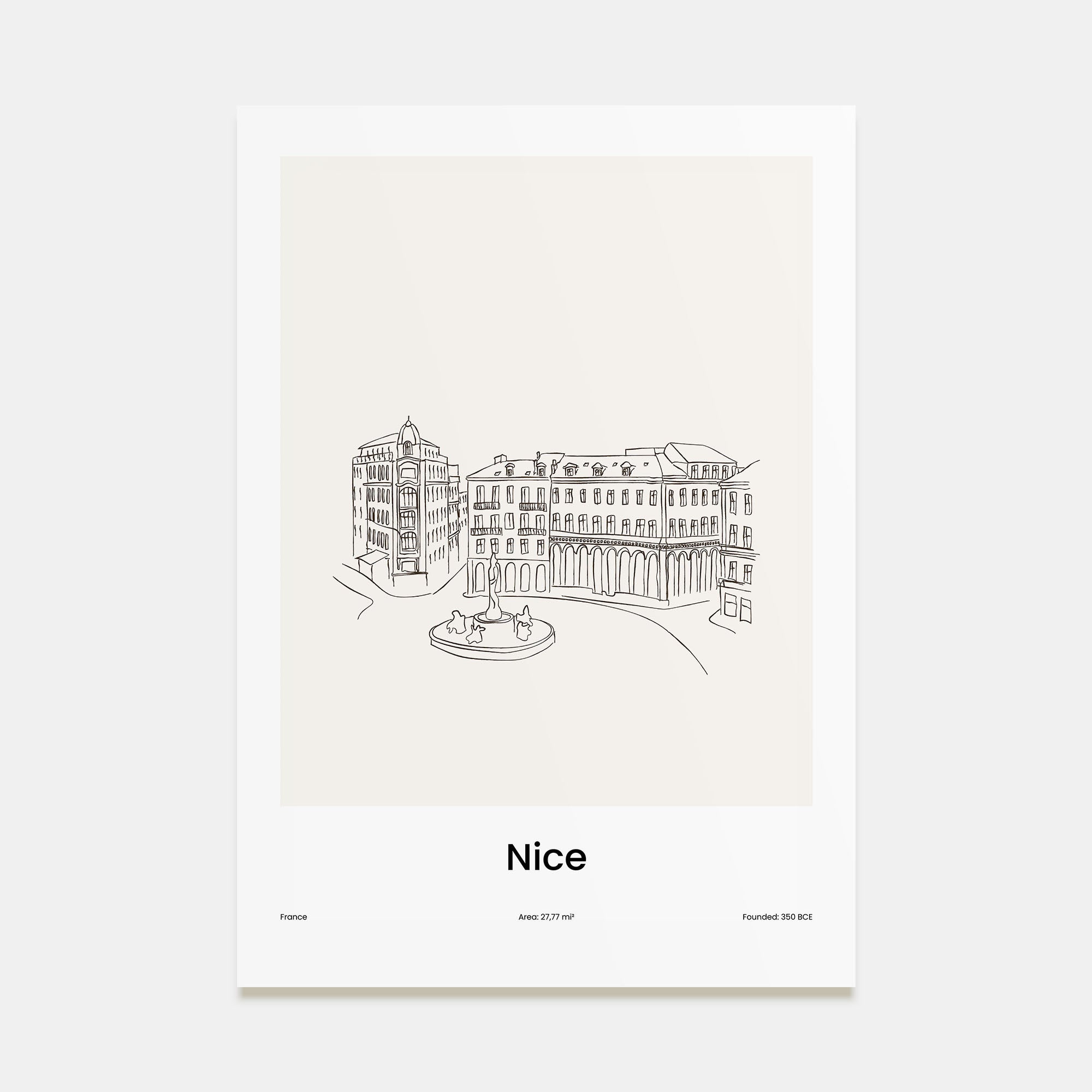 Nice Drawn Poster