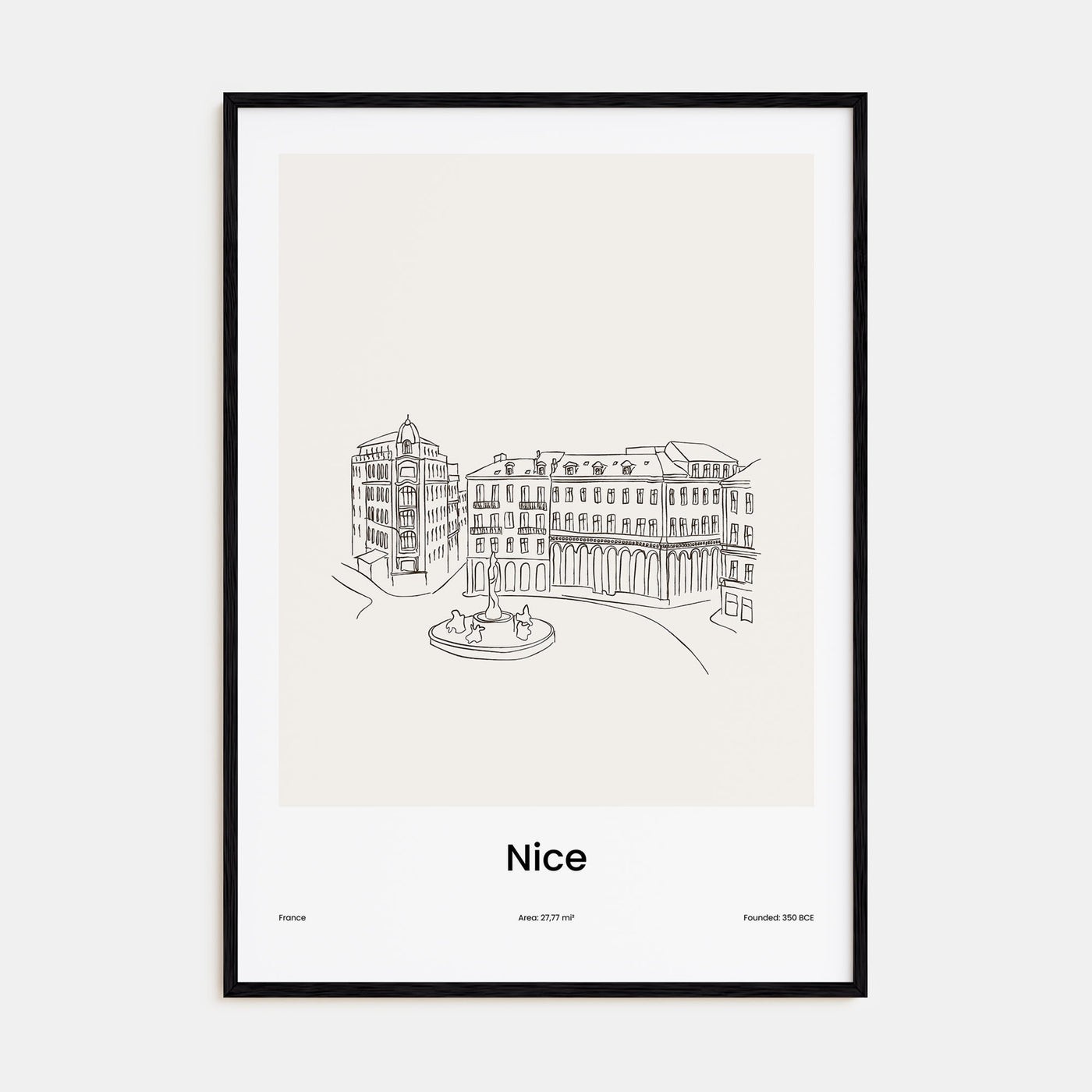 Nice Drawn Poster