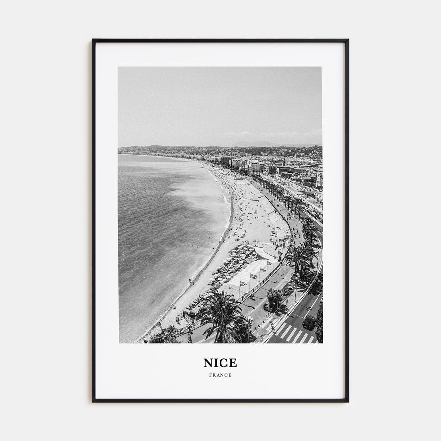 Nice Portrait B&W Poster