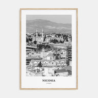 Nicosia Portrait B&W Poster