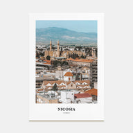 Nicosia Portrait Color Poster