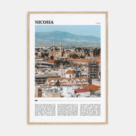 Nicosia Travel Color Poster