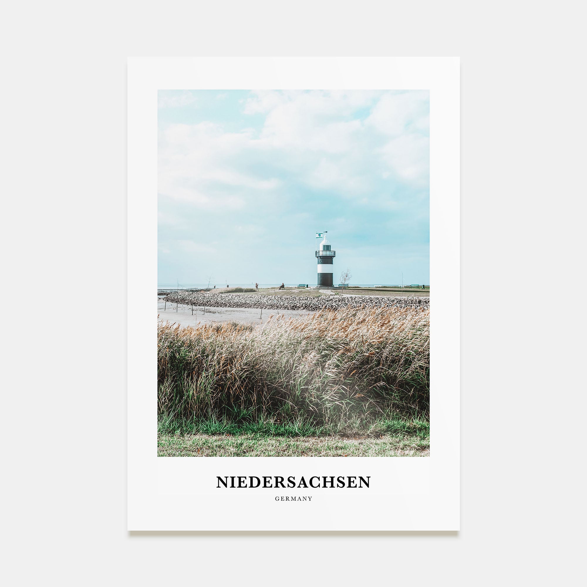 Niedersachsen Portrait Color Poster