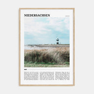 Niedersachsen Travel Color Poster