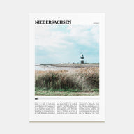 Niedersachsen Travel Color Poster