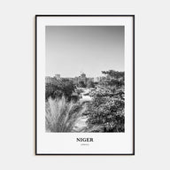 Niger Portrait B&W Poster