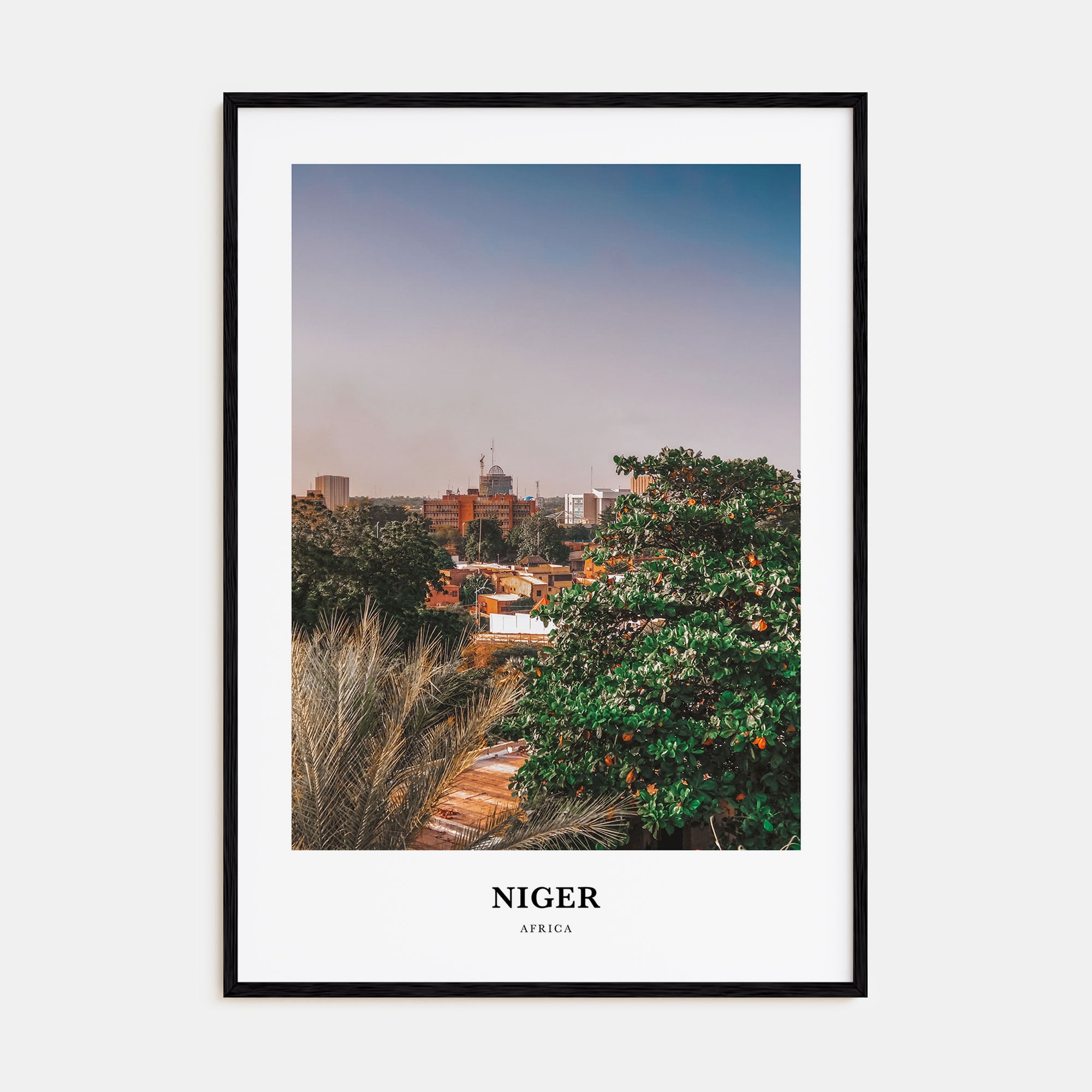 Niger Portrait Color Poster