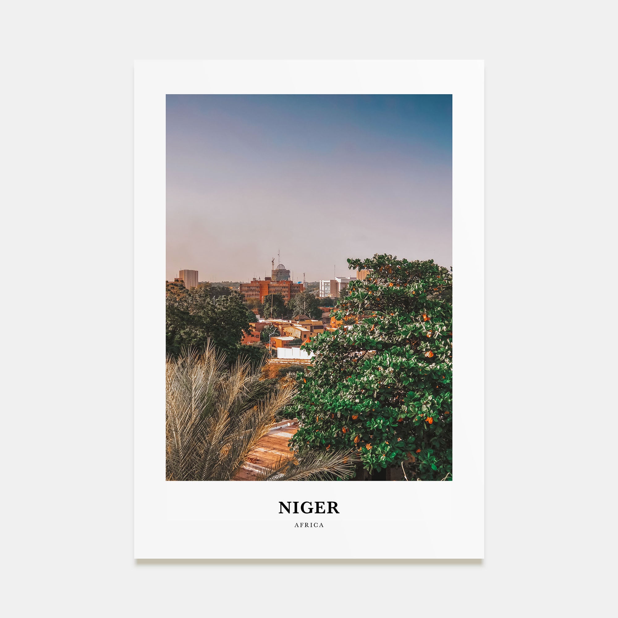 Niger Portrait Color Poster