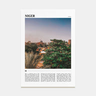 Niger Travel Color Poster