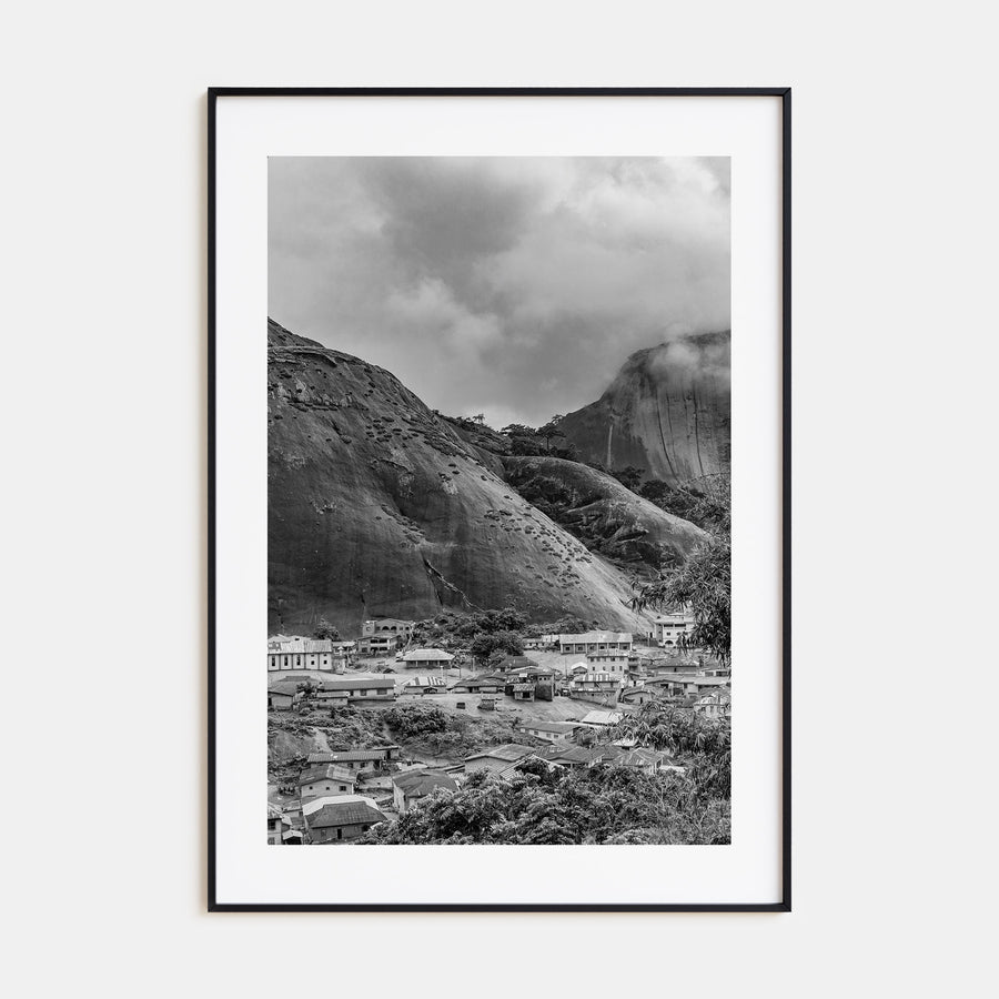 Nigeria Photo B&W Poster