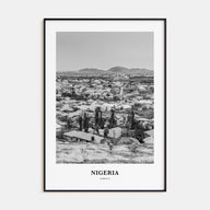 Nigeria Portrait B&W No 1 Poster