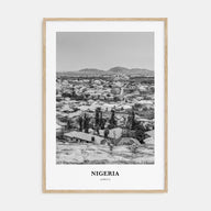 Nigeria Portrait B&W No 1 Poster