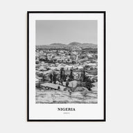 Nigeria Portrait B&W No 1 Poster