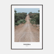 Nigeria Portrait Color Poster
