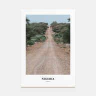 Nigeria Portrait Color Poster