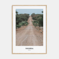 Nigeria Portrait Color Poster