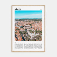 Nîmes Travel Color Poster