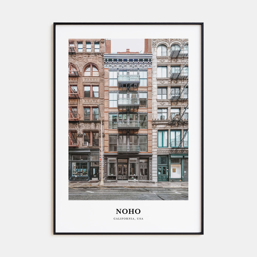 NoHo Portrait Color Poster