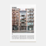 NoHo Travel Color Poster