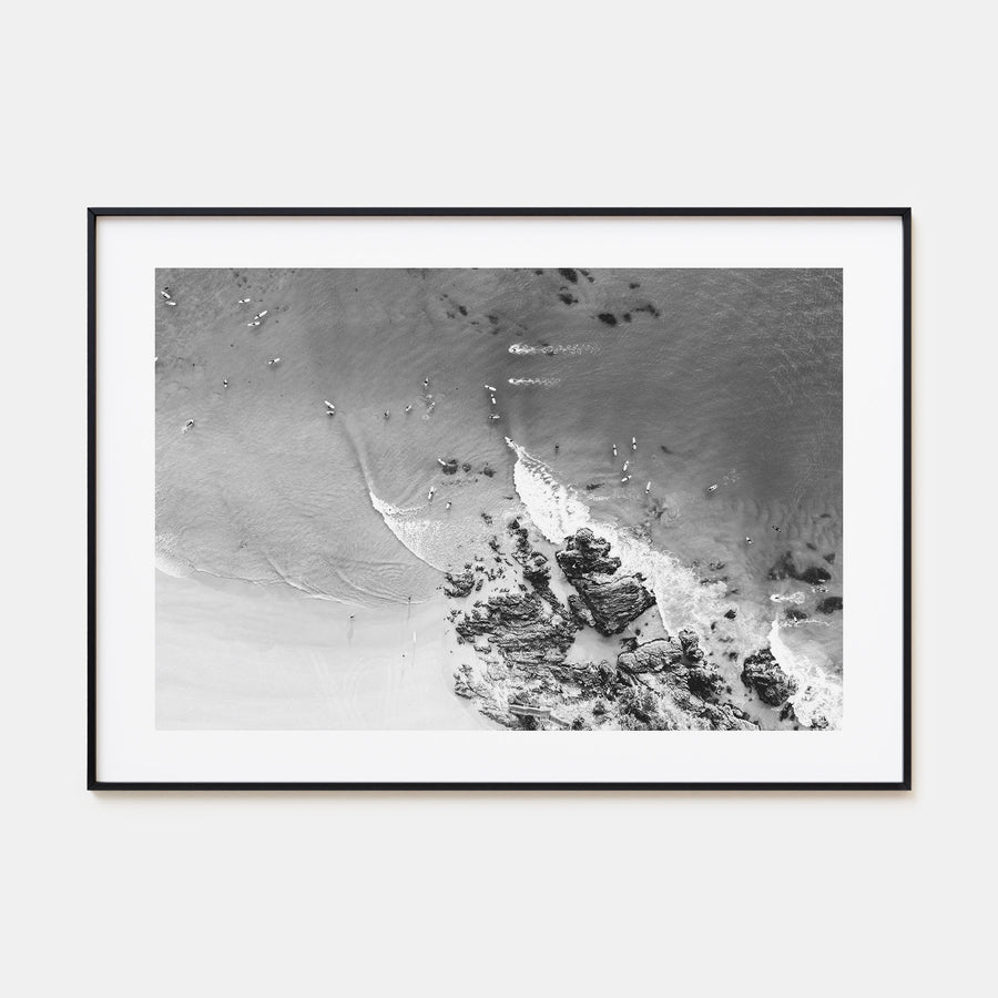 Noosa Heads Landscape B&W Poster