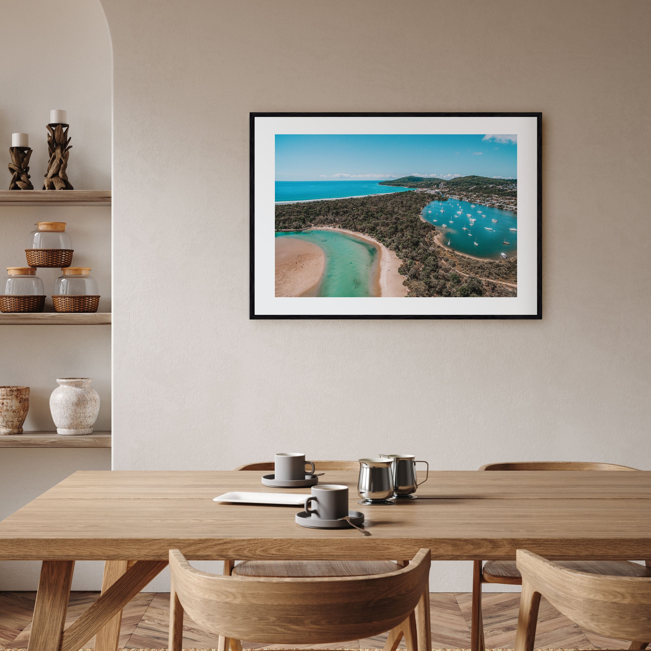 Noosa Heads Landscape Color Poster