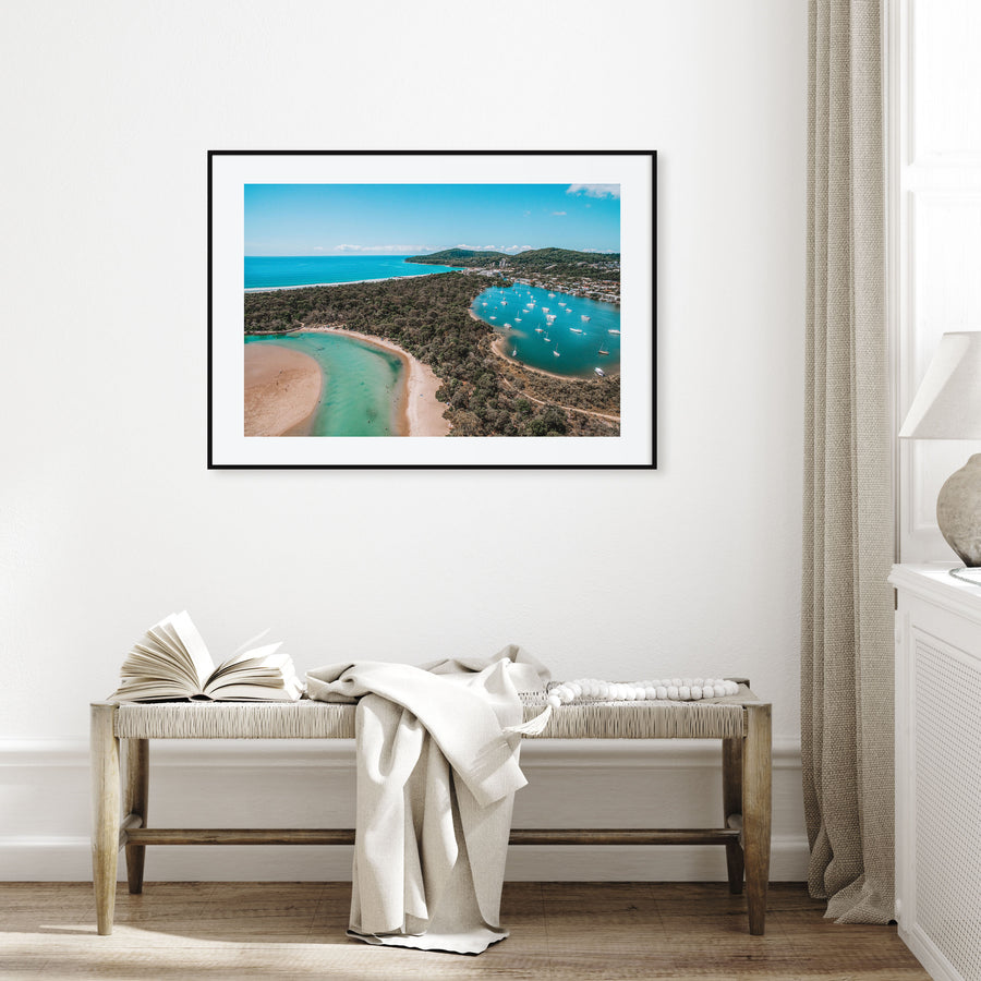 Noosa Heads Landscape Color Poster