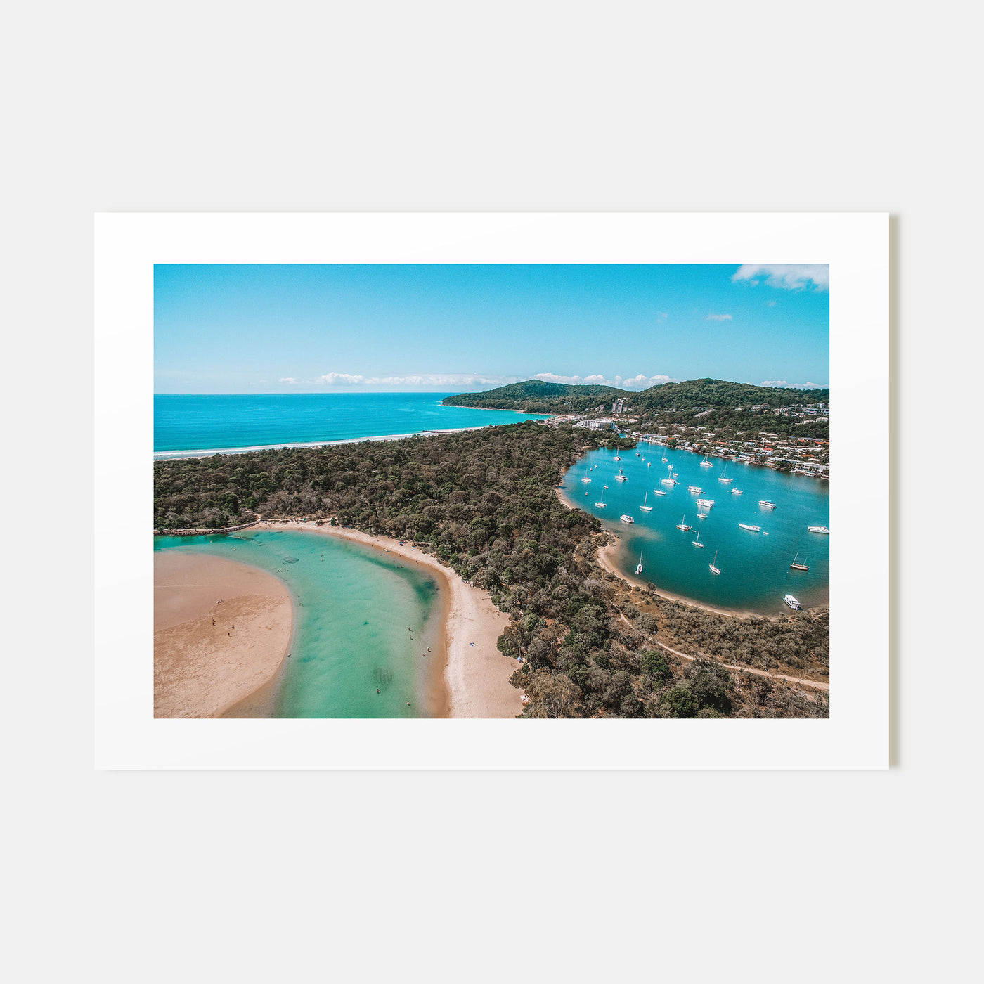 Noosa Heads Landscape Color Poster