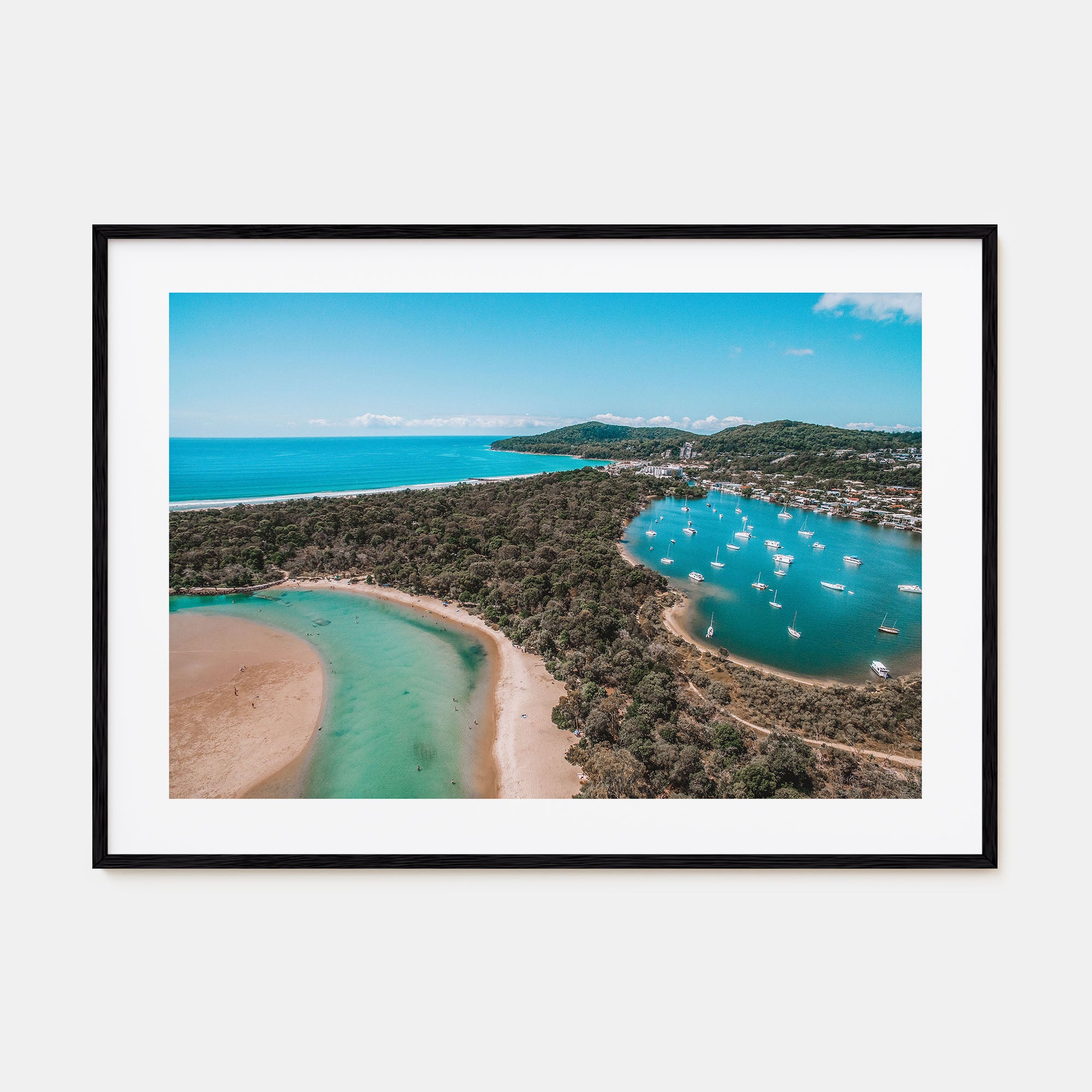 Noosa Heads Landscape Color Poster