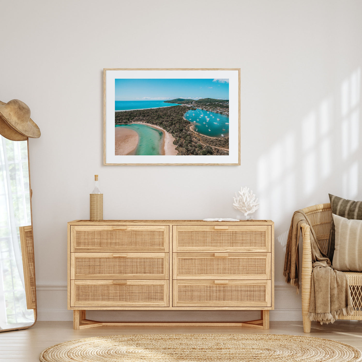 Noosa Heads Landscape Color Poster