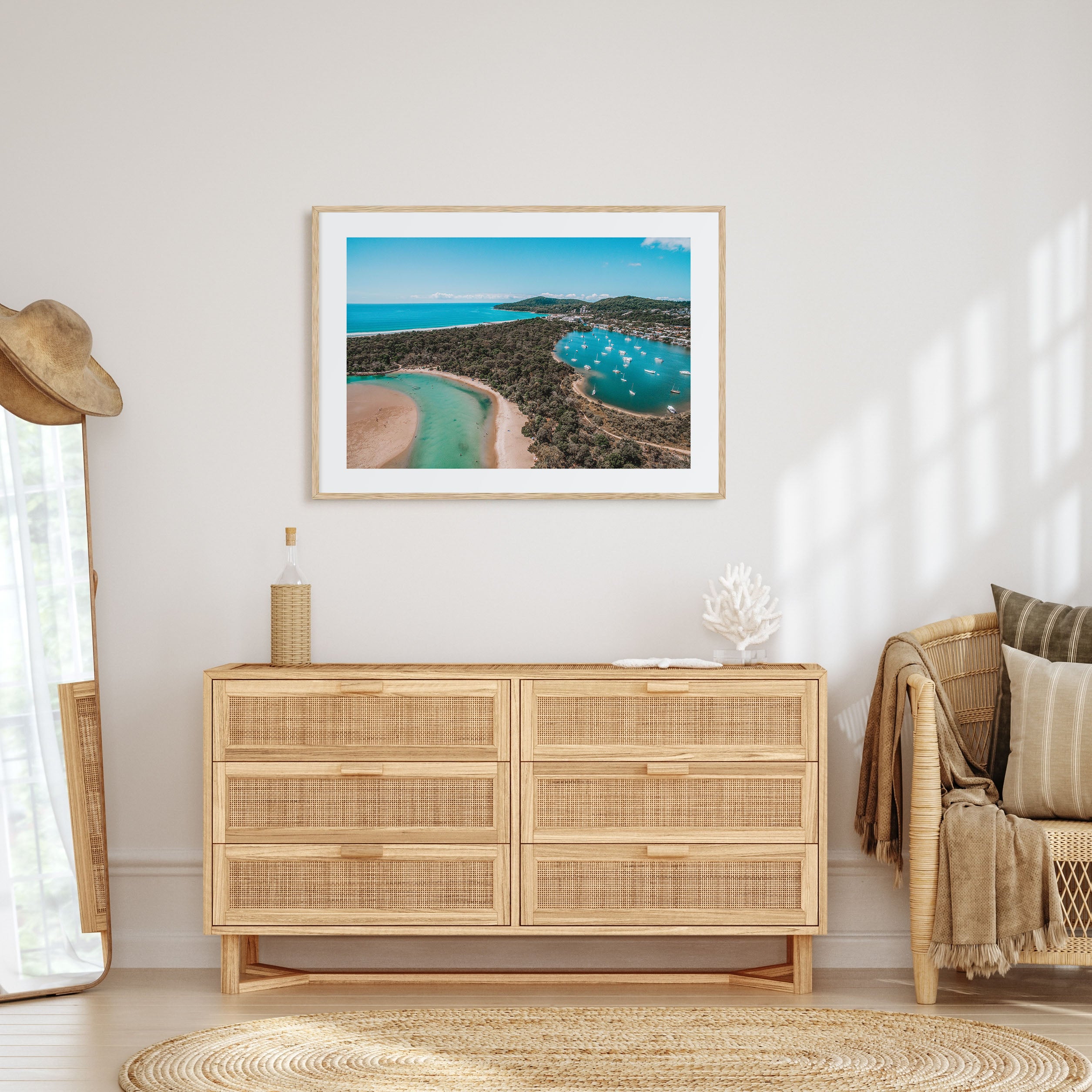 Noosa Heads Landscape Color Poster