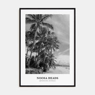Noosa Heads Portrait B&W No 1 Poster