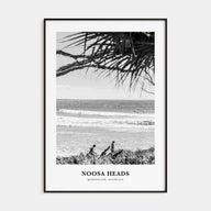 Noosa Heads Portrait B&W No 2 Poster