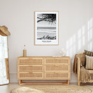 Noosa Heads Portrait B&W No 2 Poster